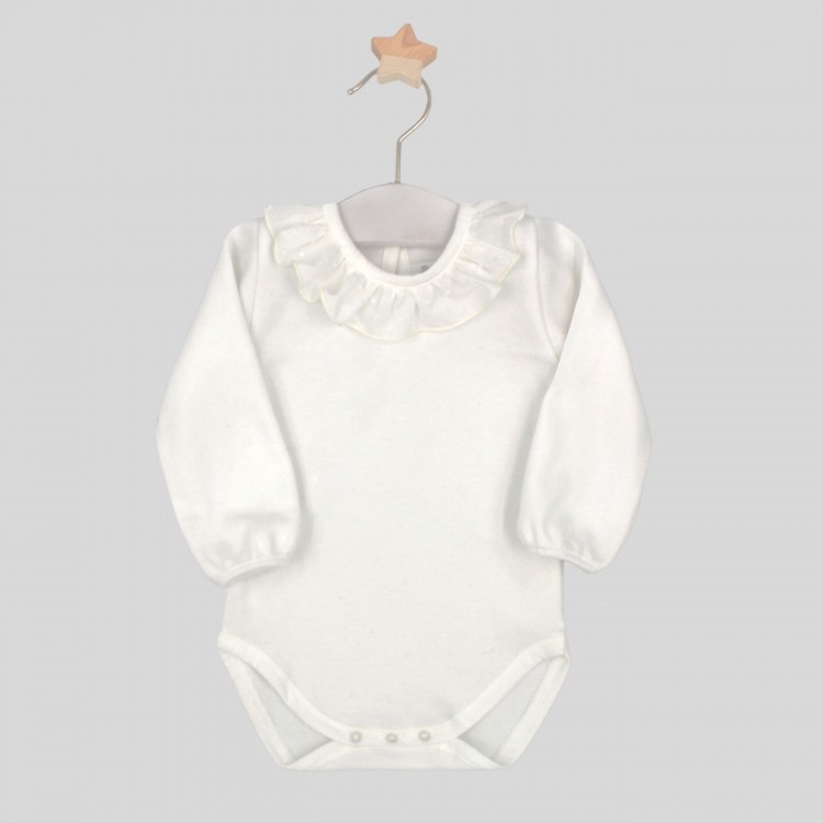 Body de punto cuello plumeti