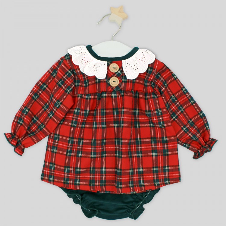 Jesusito escocés rojo navideño