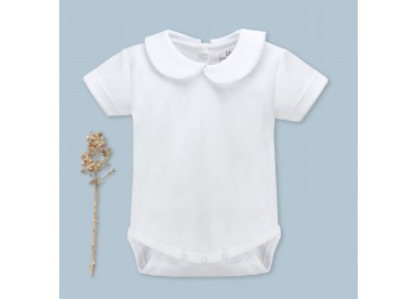 Body bebé cuello diente de rata