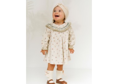 vestidos de bebé estampados invierno