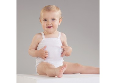 Body de bebé tirante fino