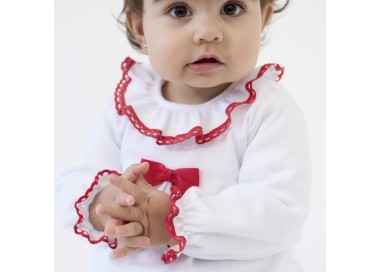 Pelele de bebé niña navidad