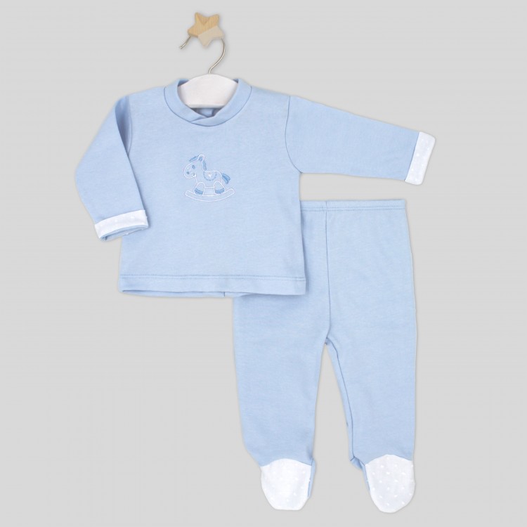 Conjunto de bebé celeste