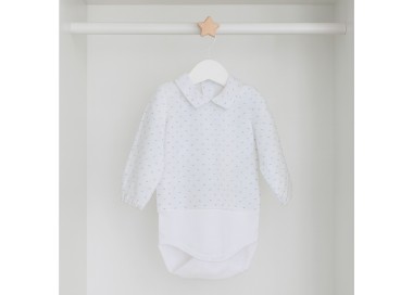 Body bebé plumeti celeste