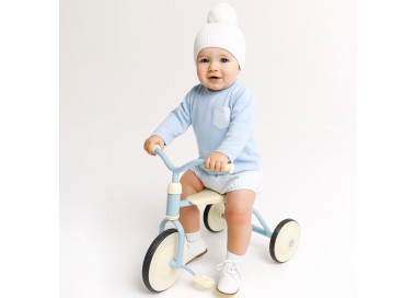 Conjunto celeste de bebé outlet