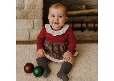 Vestido jesusito cuadros navidad