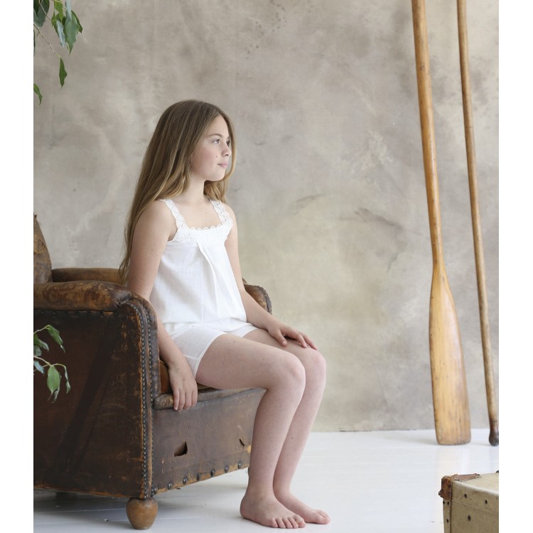 copy of Bata en tejido imitación de lino