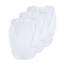 Pack x 3 - Body TERMAL cuello americano felpado algodón