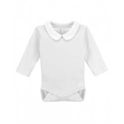 Pack 3 Unds. Newborn´s long sleeve one-piece with collar.