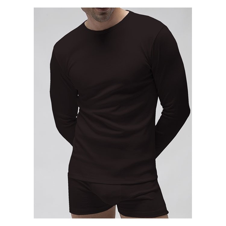 Camiseta interior hombre manga larga 96% algodón-4% elastano. Camiseta interior hombre manga larga 96% algodón-4% elastano.