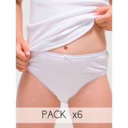 Pack 6 Unds. Girl´s panties.