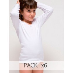 Girl´s thermal long sleeve t-shirt