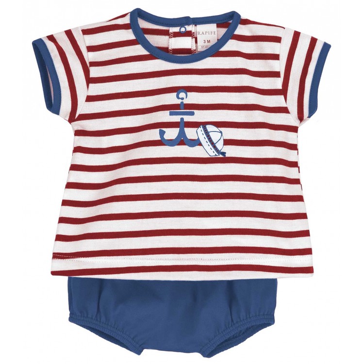 Conjunto bombacho para bebé celeste Conjunto bombacho para bebé celeste