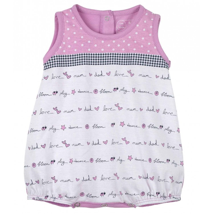 Pololo de neonato sin mangas