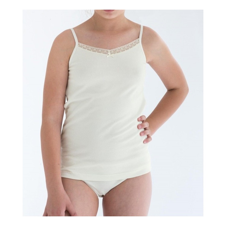 Conjunto interior Primera Comunión puntilla