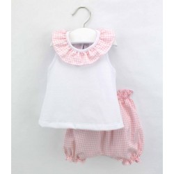 CAMISETA SIN MANGAS Y BOMBACHO