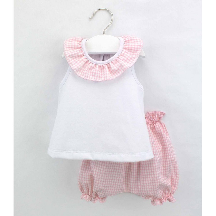 CAMISETA SIN MANGAS Y BOMBACHO CAMISETA SIN MANGAS Y BOMBACHO