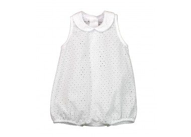 pelele neonato y bebé blanco