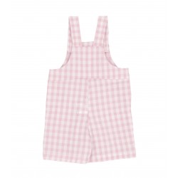 Peto bebé cuadro vichy rosa