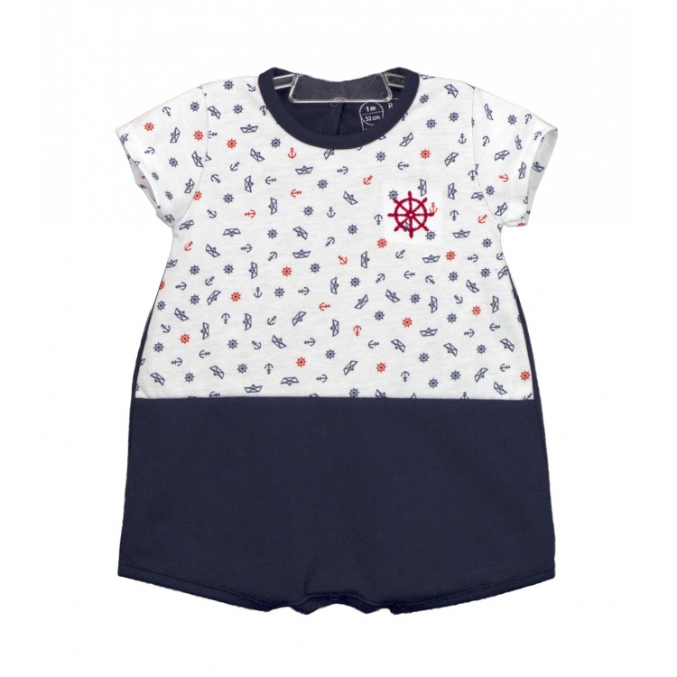 Ranita bebé algodón marinero