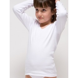 Camiseta manga larga para niña.