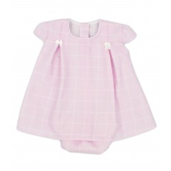 vestido algodón bebe niña