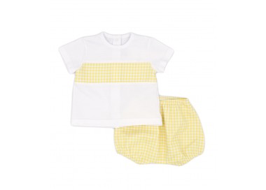 Conjunto bebé algodón verano