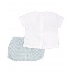 Conjunto 2 prendas vichy verano