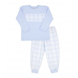 Pijama infantil invierno Himalaya celeste