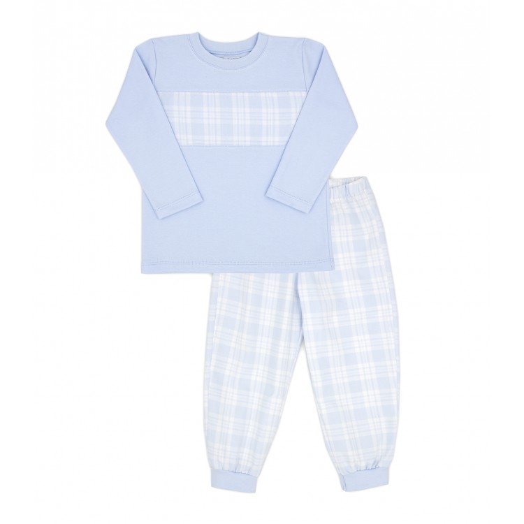 Pijama infantil invierno Himalaya celeste (5054W21_16)