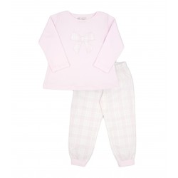 Pijama infantil invierno Himalaya rosa (5055W21_15)