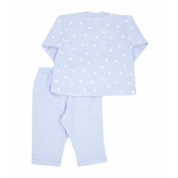 Chandal bebé celeste estampado estrellas