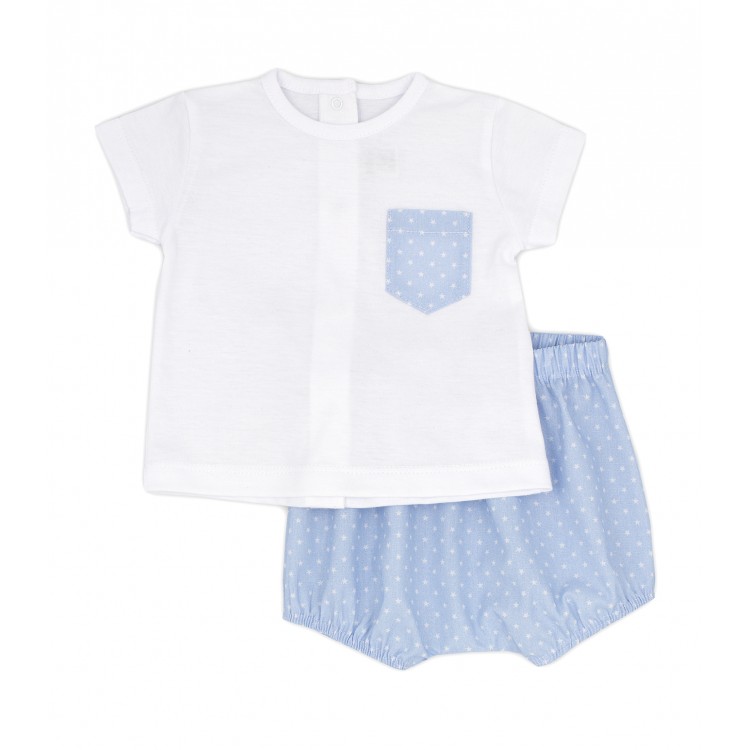 Conjunto celeste de verano 2 piezas Conjunto celeste de verano 2 piezas
