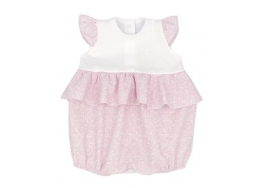 pelele con volante verano