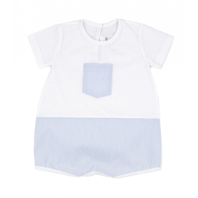 Pelele manga corta con bolsillo