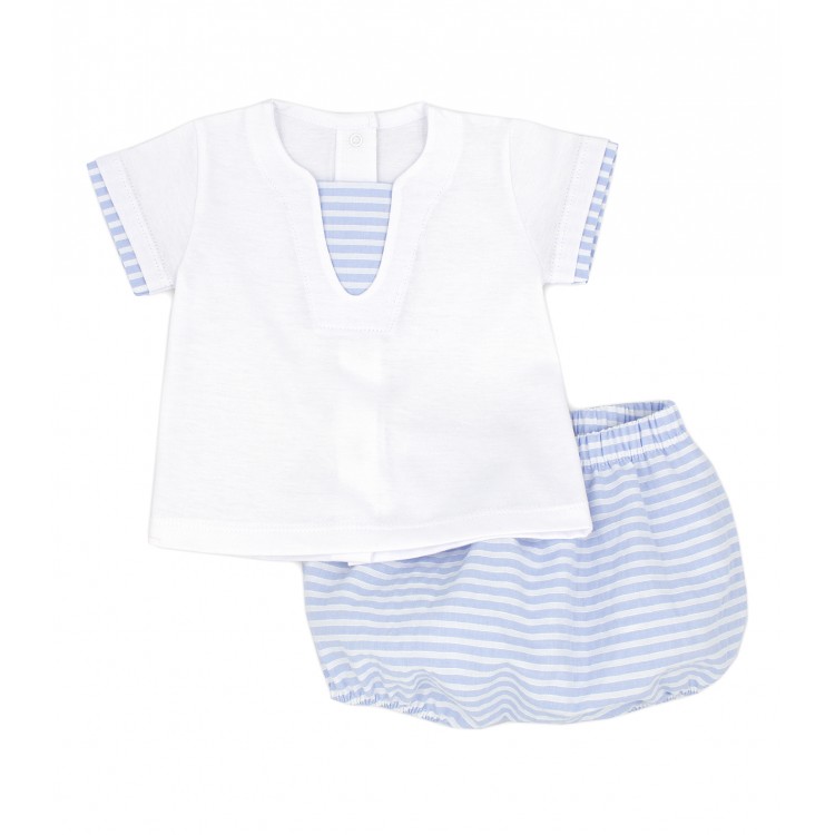 Conjunto camiseta y bombacho de verano Falla (4514S22) Conjunto camiseta y bombacho de verano Falla (4514S22)