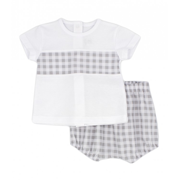 Conjunto camiseta y bombacho de verano Mozart (4714S22) Conjunto camiseta y bombacho de verano Mozart (4714S22)