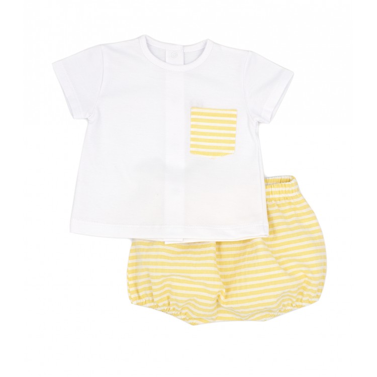 Conjunto amarillo para niño