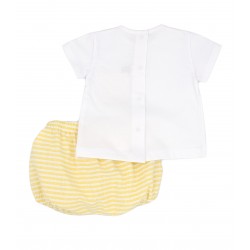 Conjunto amarillo para niño