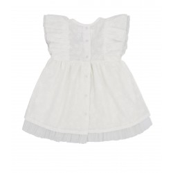 Vestido bebé bordado floral  (5235)