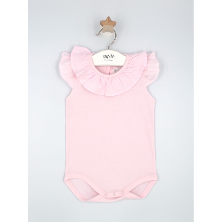 Body con cuello y mangas volantes (ref. 903) Body con cuello y mangas volantes (ref. 903)