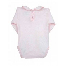 Body con cuello manga larga neonato.