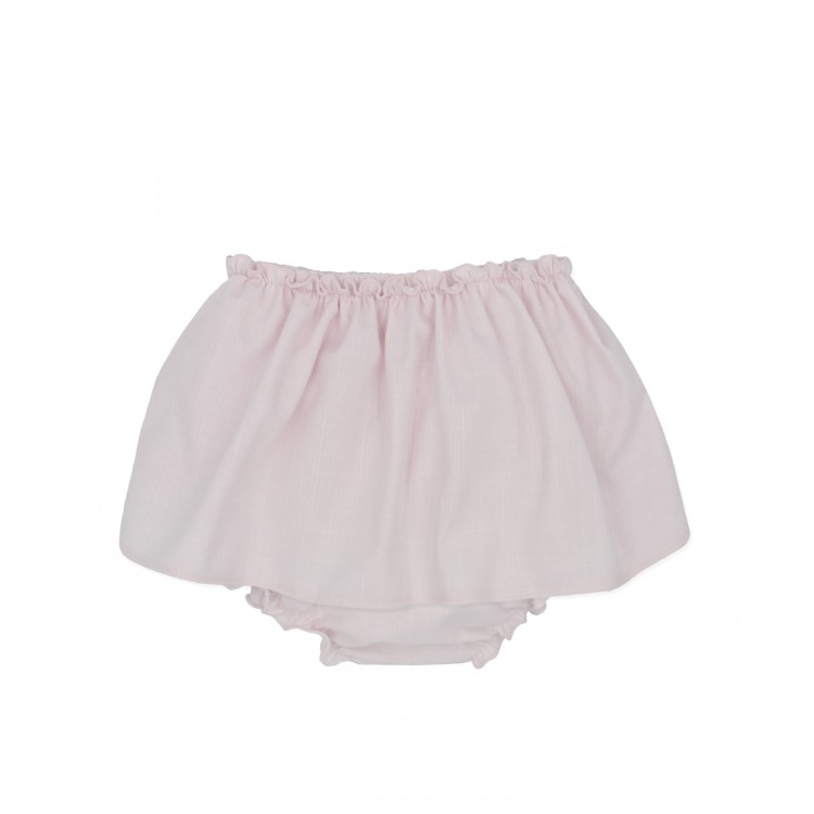 Falda con braguita rosa Begonia (4237S23) Falda con braguita rosa Begonia (4237S23)