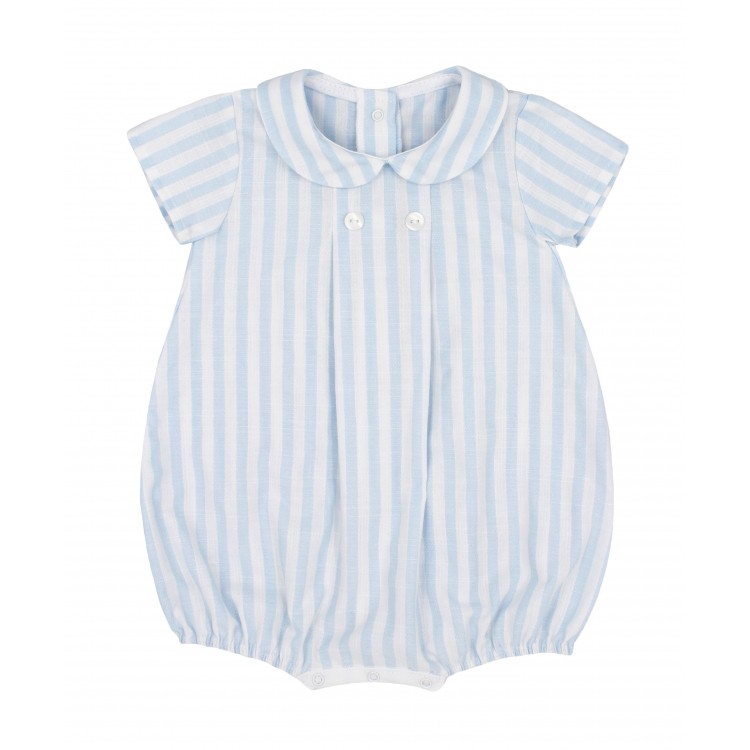 Pelele corto rayas celestes Cala (4308S23) Pelele corto rayas celestes Cala (4308S23)