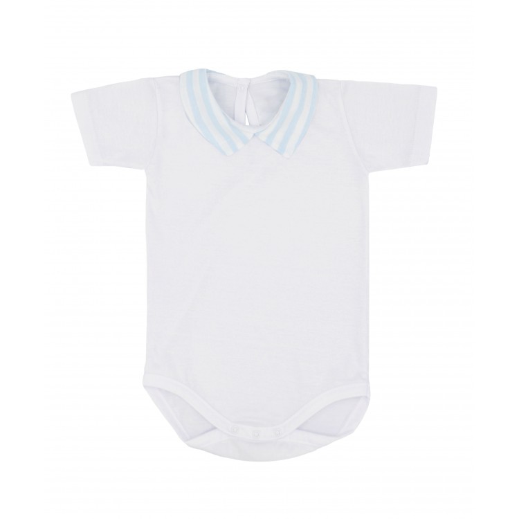 Body manga corta y cuello polo Cala (4320S23) Body manga corta y cuello polo Cala (4320S23)