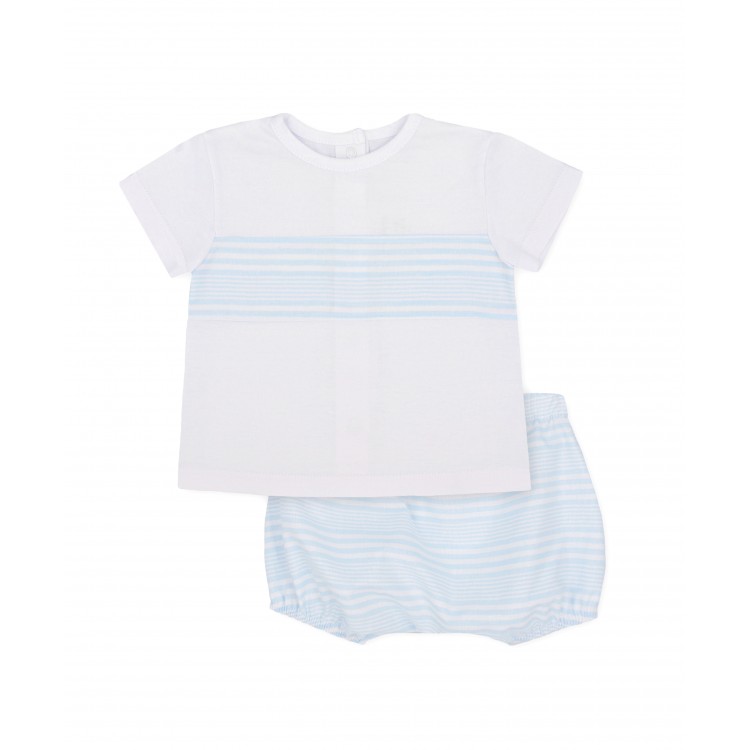 Conjunto camiseta y bombacho de verano Gardenia (4514S23) Conjunto camiseta y bombacho de verano Gardenia (4514S23)
