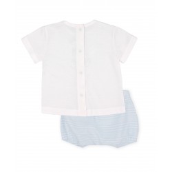 conjunto celeste infantil