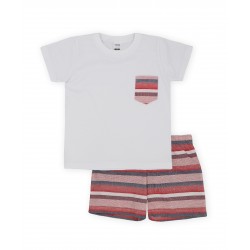 conjunto infantil rayas marineras