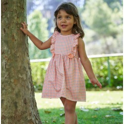 Vestido con braguita vichy verano Petunia (5115S23)