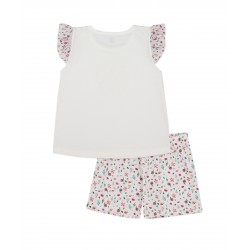 Conjunto infantil floral